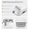 ARGOO Funda para AirPods Pro 2 Cierre Magnético Expulsión Automática,