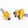 PROPRO Profession Tongue and Groove V-Notch 1 2 Shank Router