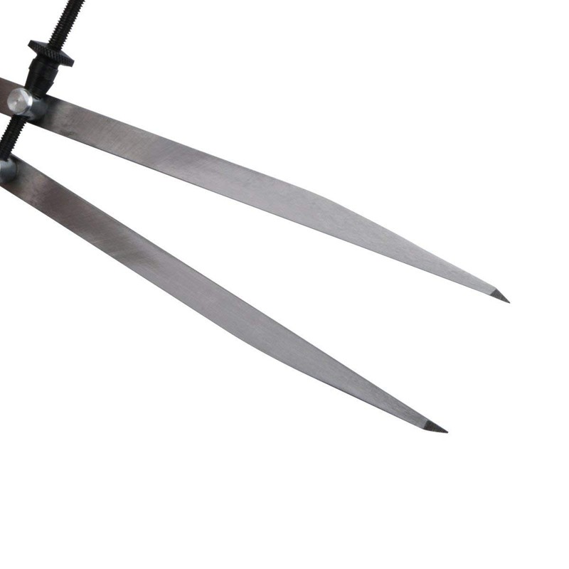 MIKIMIQI Spring Inside Outside Divider Caliper Set Measures 8 inch