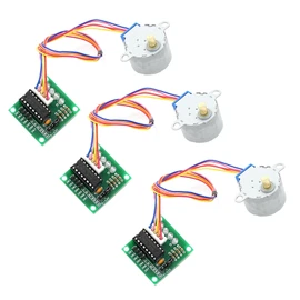 DIGISHUO 3Pcs ULN2003 28BYJ-48 4-Phase Stepper Motor with 5V Drive Board for Arduino PI PIC Raspberry Pi