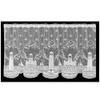 Heritage Lace Lighthouse 60-Inch Wide by 30-Inch Drop Tier, White