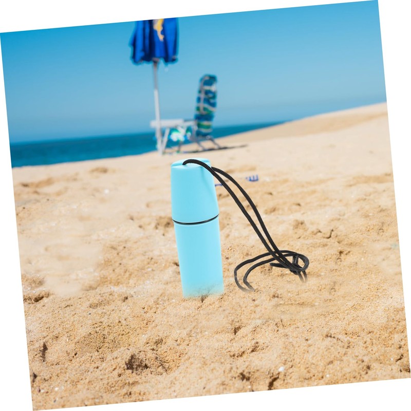 WHAMVOX 2Pcs Airtight Storage Box Shockproof Floating Container for Beach
