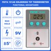 FEITA 191AD Soldering Tip Thermometer with AUTO & MAX Hold