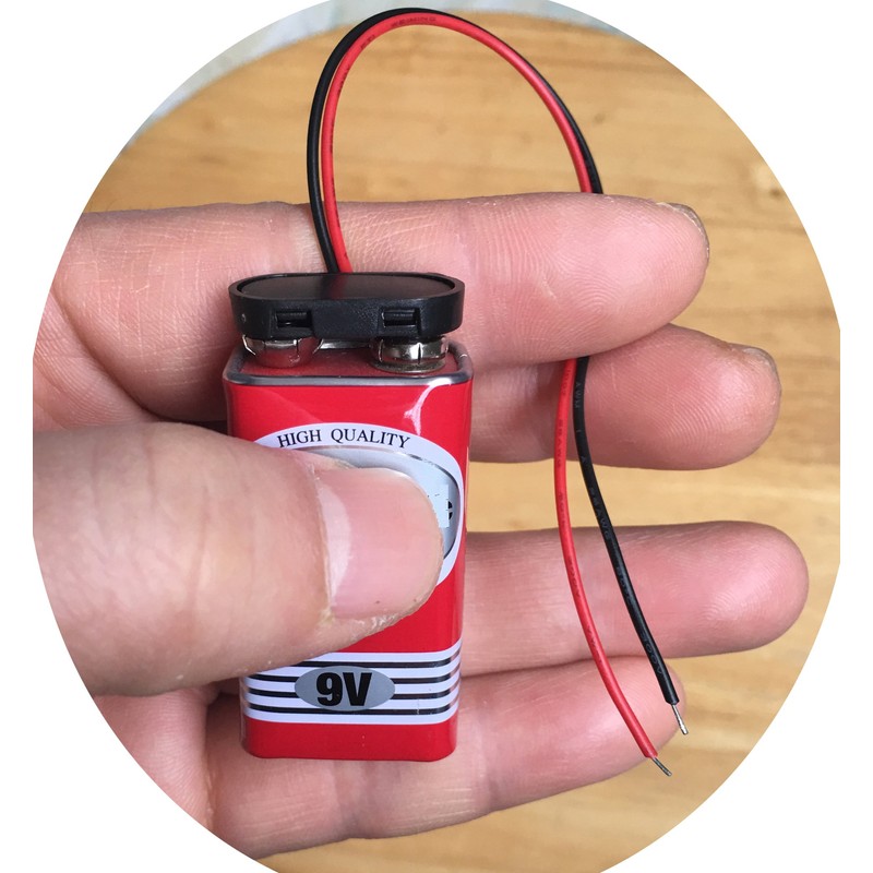 LampVPath 10 Pcs I TYPE 9 Volt Battery Clip And