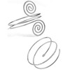 VALIJINA Gold arm cuff Swirl Upper Arm Bracelets Arm Bangle