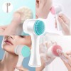 Vanella Monterrey Cepillo Limpieza Facial Doble Cara Manual Exfoliante Full