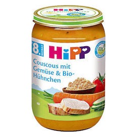 Hipp Baby Couscous with Vegetables & Chicken 8m + 220gr