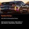 Bestview LED Side Marker Lights for Ford Mustang 2015-2023, Rear