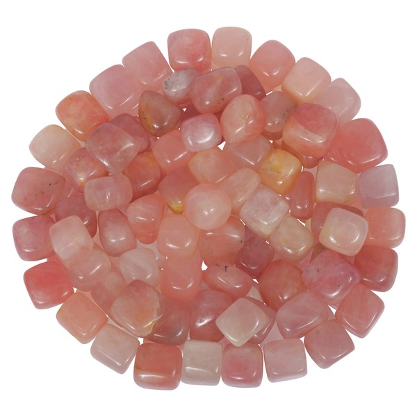 Rose Quartz Crystal - Love Gemstone - Tumbled Polished Natural