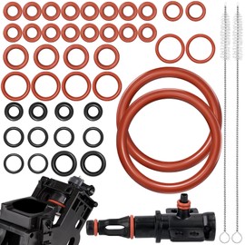Sinofort Oring Seals, Pack of 40 Oring Seals, Seal O-Ring Maintenance Kit, Maintenance Kit, O-Ring Seal Maintenance Kit, Compatible with Support Valve, Steam Valve, Brewing Group