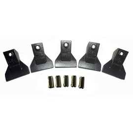 H&L Tooth Company 6737325F Flare Wide Bobcat Style Skid Steer and Mini Excavator Bucket Teeth (5 Pack) with 6737326 Bobcat Style Flexpins. Similar to 7102097 | HL-6737325F