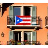 Large Puerto Rico Flag,3x5 FT Puerto Ricon 75D Outdoor Banner,