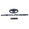 Toyota 2020-2025 HIGHLANDER AWD XsE BLACKOUT EMBLEM OVERLAY KIT PT948-48202-02
