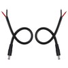 GINTOOYUN DC Power Pigtails 2 Pack DC 5.5mm x 2.5mm