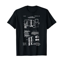 HVAC Technician Funny First Air Condition Patent Print T-Shirt