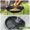 Gute Double Layer Hanging Metal Mesh Bird Feeder Tray -