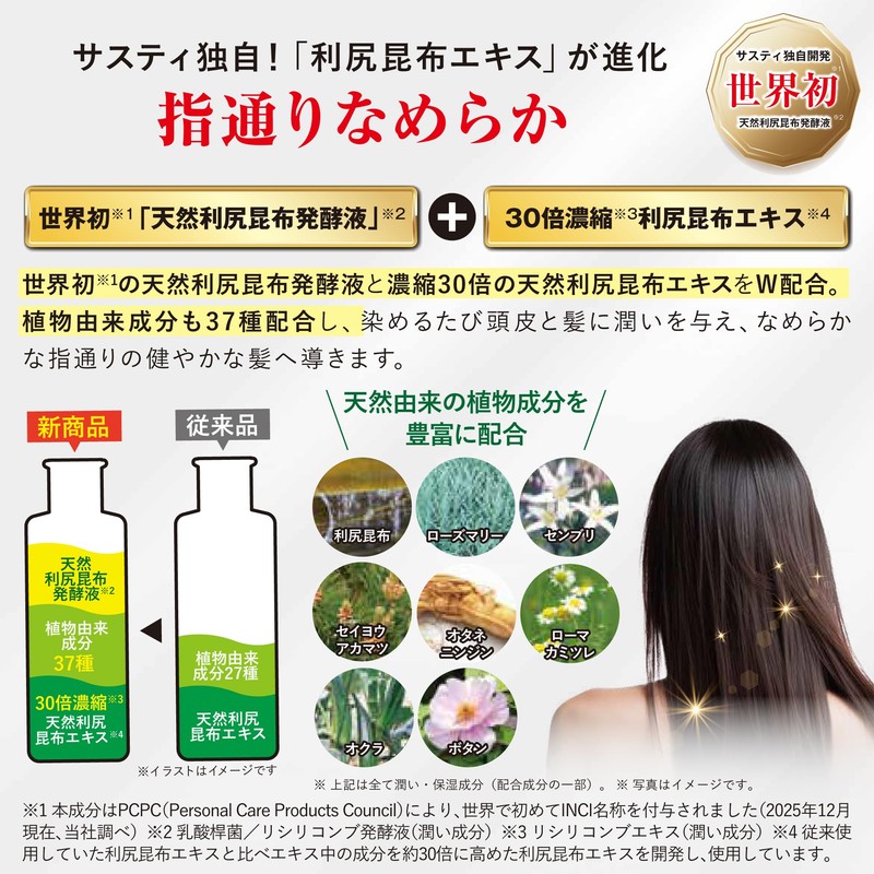 Sastty Color Shampoo for Gray Hair, 16.9 fl oz (500