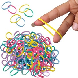 Cosy Companions 250x ColourMix2 Elastic Ponytail holders, Ties, Small
