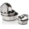 HUNTER Stainless Steel Feeding Bowl for Dogs and Cats Non-Slip