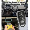 Remote2program 2PCS Simple Key Keyless Entry Remote Control Replacement for