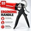 360° Rotating Manual Caulking Gun for Silicone Sealant and Home