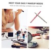 Gatuida 2pcs Makeup Brush Practical Eyebrow and Eyeshadow Brush with