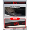CHIYLE Door Sill Protectors for Chevy Camaro RS, Carbon Fiber