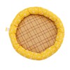 Round Pet Cooling Bed Cartoon Printing Pet Sleeping Bed Summer