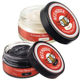 RED MOOSE Premium Boot and Shoe Cream Polish - Made in the USA