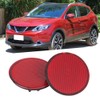2pcs Red Lens Left &amp; Right Rear Bumper Reflectors 26561JE20A