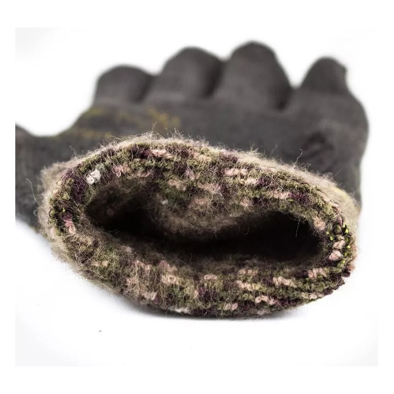 Better Grip Military Camo Insulated Winter Rubber Coated Gloves, Large