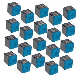 Mipcase 24Pcs Pool Cue Chalk Bulk Premium Billiard Rod Accessory for Enhanced for Billiard Training Matches Blue Oil Based Chalk for Professional Use