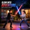 Glowing Toy Lightsaber for Kids’ Pretend Play – Telescopic LED