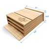Outer Trails Bat House Outdoor Bat Habitat, Natural Cedar Wood,