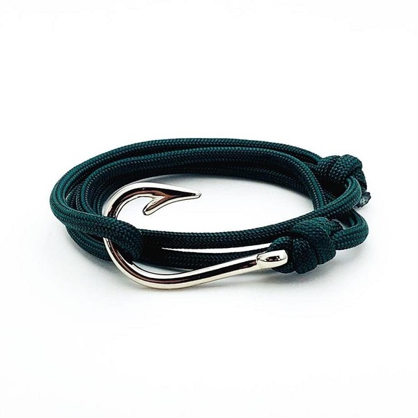 Riptide Vibes - Pulsera ajustable con gancho de pescado –