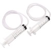 Gufastoe 2 x 50 ml Large Plastic Syringe for Industrial
