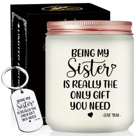 Volufia Being My Sister is Really The Only Gift You Need - Sister Birthday Gift Ideas - Sister Gifts from Sister - Sister Christmas Gifts, Mother's Day Gifts for Big Sister, Little Sister