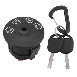 Erato Lawn Mower Ignition Starter Switch Lawn Tractor Ignition Switch with 2 Keys Lawnmower Ignition Starter Replacement 175566