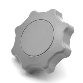 HAOTOM Front LH or RH Seat Recline Knob Adjustment Handwheel Compatible for VW Volkswagen Passat B5 1998-2004 Beetle 1999-2005 Golf 1999-2006 Jetta MK4 1999-2006 Seat Adjustment Knob (Gray)