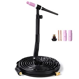 Welding Knight Tig Torch TIG17V Air-Cooled Argon 150A With 13FT Cable 10-25mm Plug Connector WP17V Lift TIG Torch