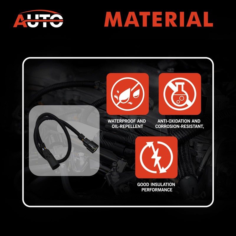 AUTO OCCASION Oxygen O2 Sensor Extension Harness 6 Pin with