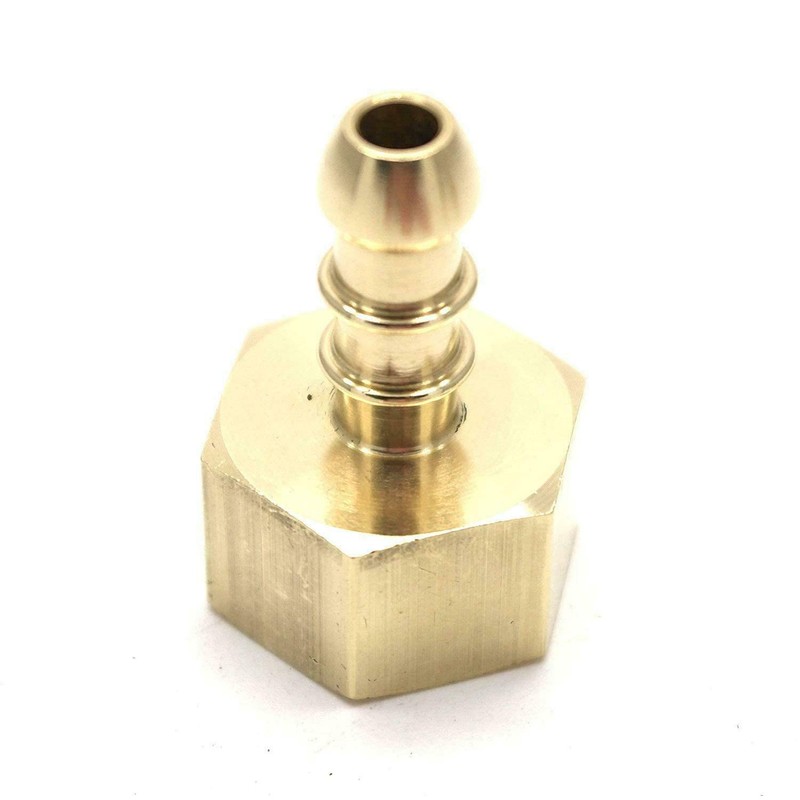 1/2" BSP Female Fitting to LPG Fulham Nozzle to 8mm