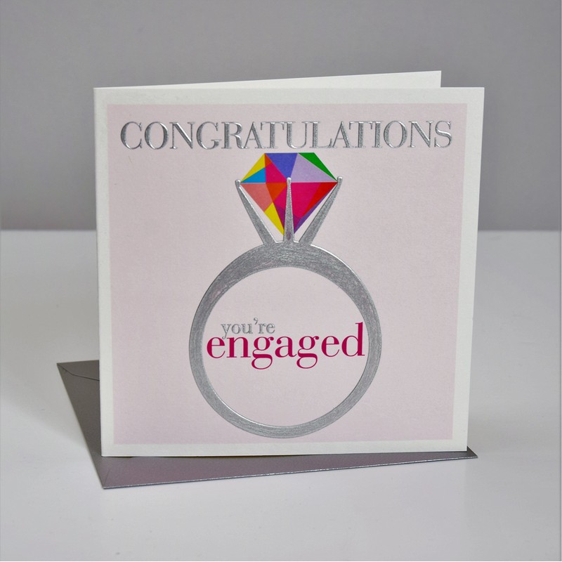 Claire Giles in The Sunshine Giant Ring Engagement Card
