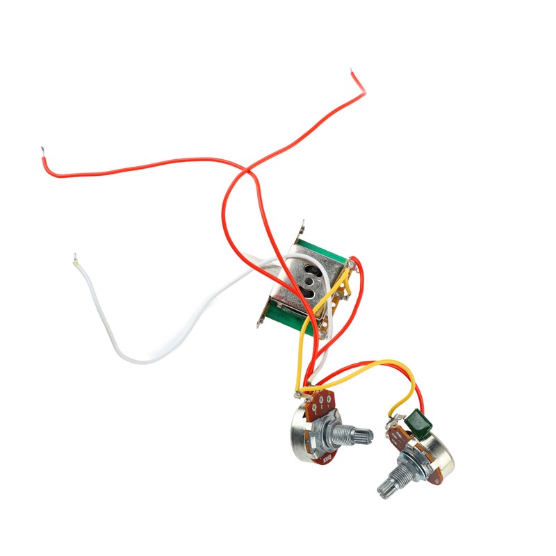 3 Pickup Guitar Wiring Harness 3 Way Switch A500K B500K