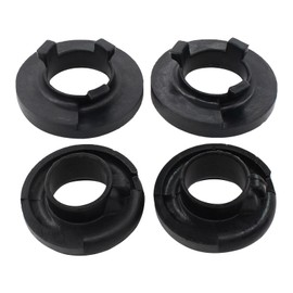 Doo Engy 4x Upper and Lower Spring Pad Rubber Plate Rear Axle Spring Plate Spring Rubber Stop Buffer HA for Transporter T5 T6 V VI 2003-2016