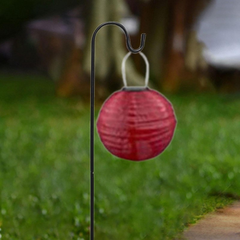 Folpus Iron Shepherd Hook Bird Feeder Pole Floor Pole Multiuse