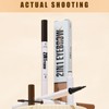 Eyebrow Pencil with Brow Gel, 2-in-1 Microblading Eyebrow Pen &