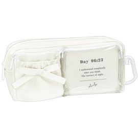 [Q-LiA] Coolier Pen Pouch W Clear Pocket Pen Pouch 93265 Day 06:32