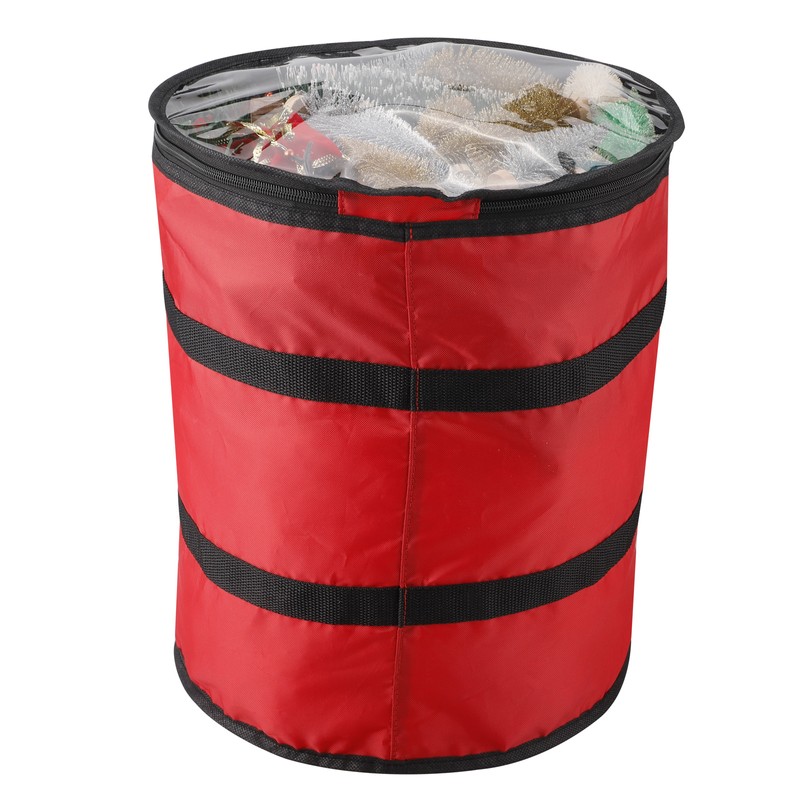 Non Waterproof Christmas Lights Storage Bag Nylon Storage Bag