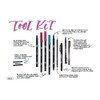 Tombow LS-AVD Advanced Lettering Set, Black